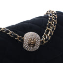 Chanel Mini Velvet Crystal ...