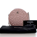 Chanel Calfskin Round Camel...