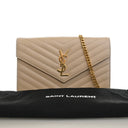 Saint Laurent Calfskin Cass...