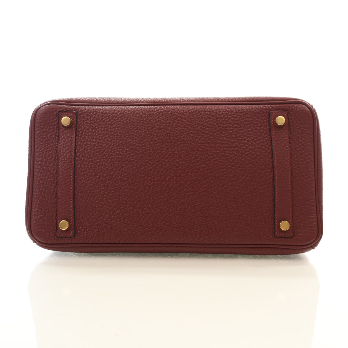 Hermes Vintage Bordeaux Clemence Birkin 30, photo 9 of 15