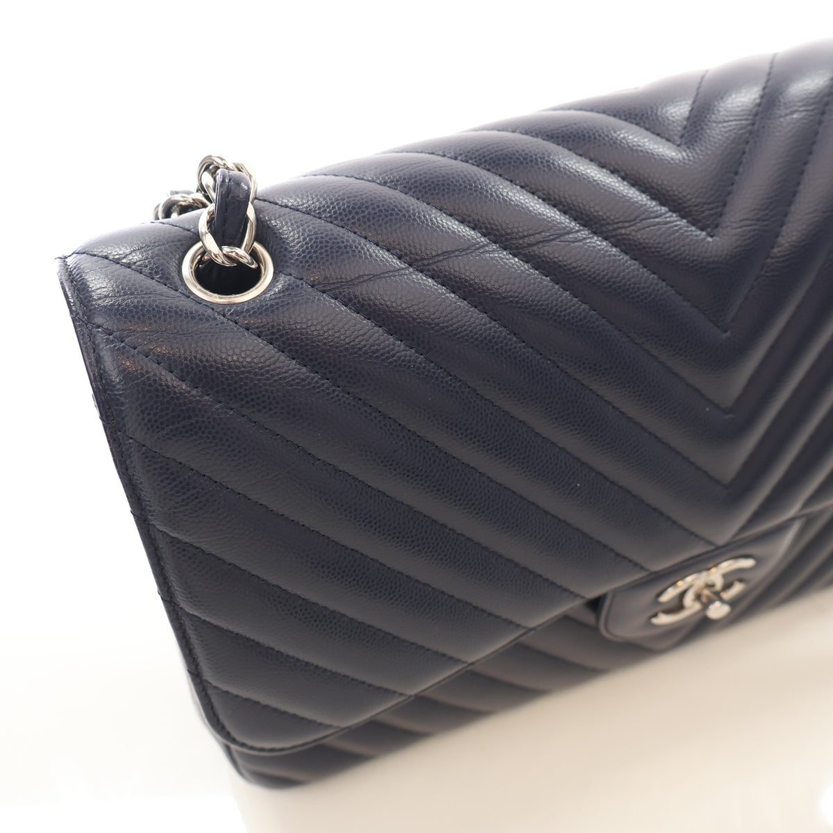 Chanel Jumbo Caviar Double Flap Bag, photo 17 of 20