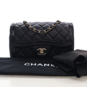 Chanel Mini Lambskin CC Fla...
