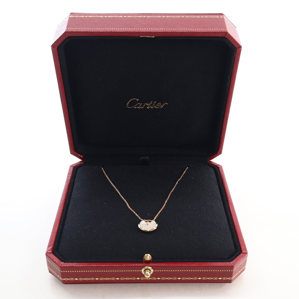 Cartier Mother of Pearl Amulette de Cartier Pendant Necklace