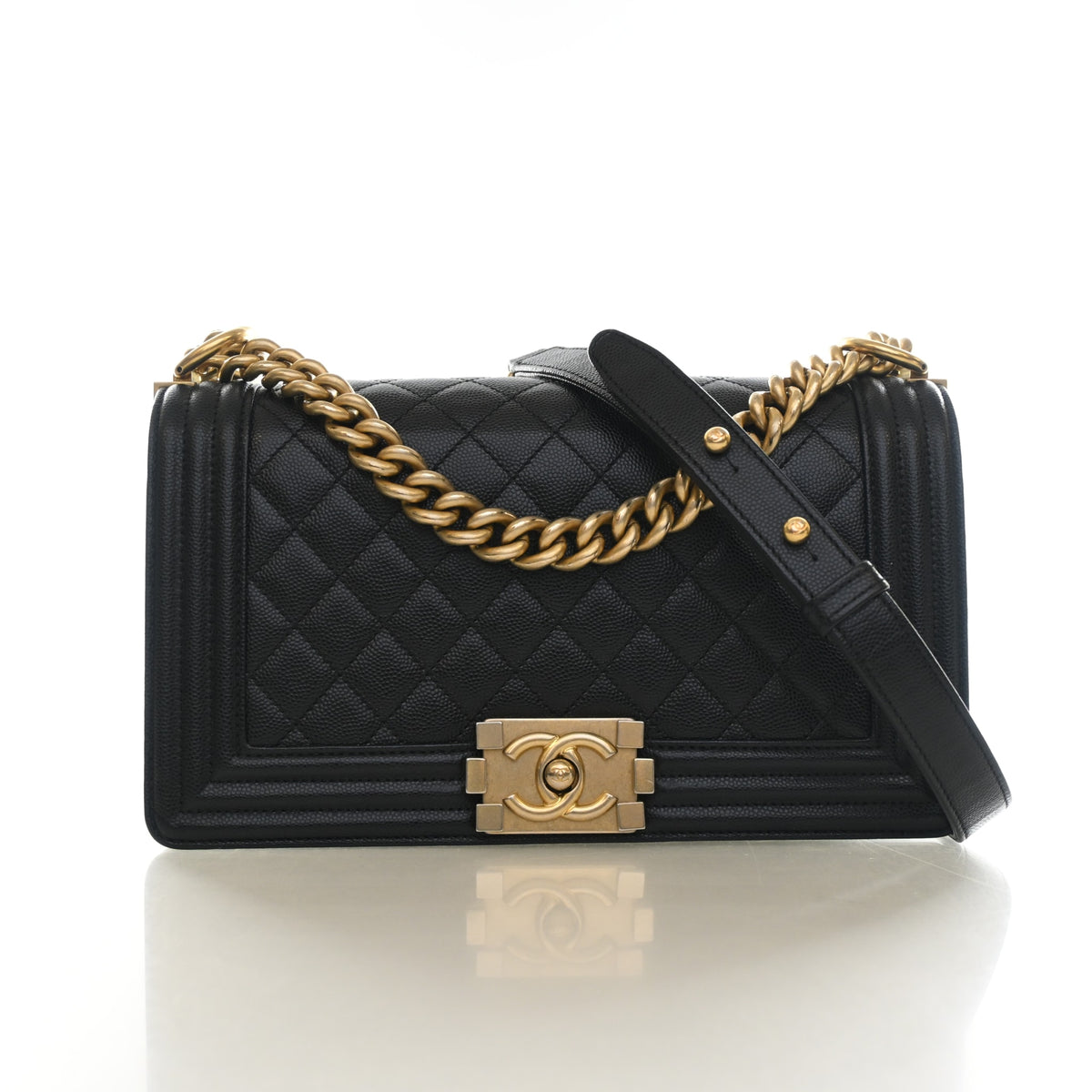 Chanel Medium Caviar Boy Bag, photo 1 of 15