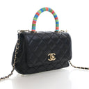 Chanel Mini Lambskin Coco H...