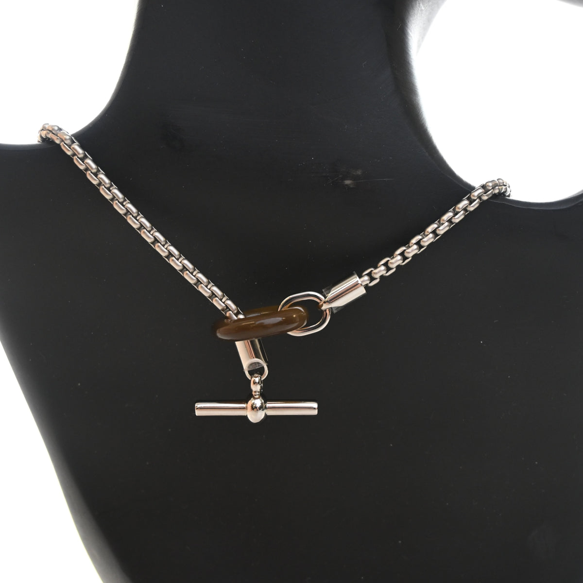 Pre-Owned Hermès Necklace Meli Melo, strap and chain detail