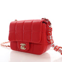 Chanel Mini Lambskin Square...