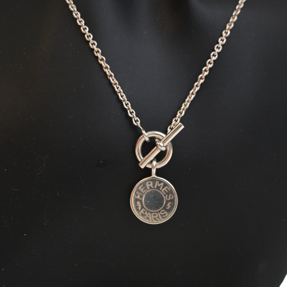 Hermes Amulettes Ex-Libris Necklace