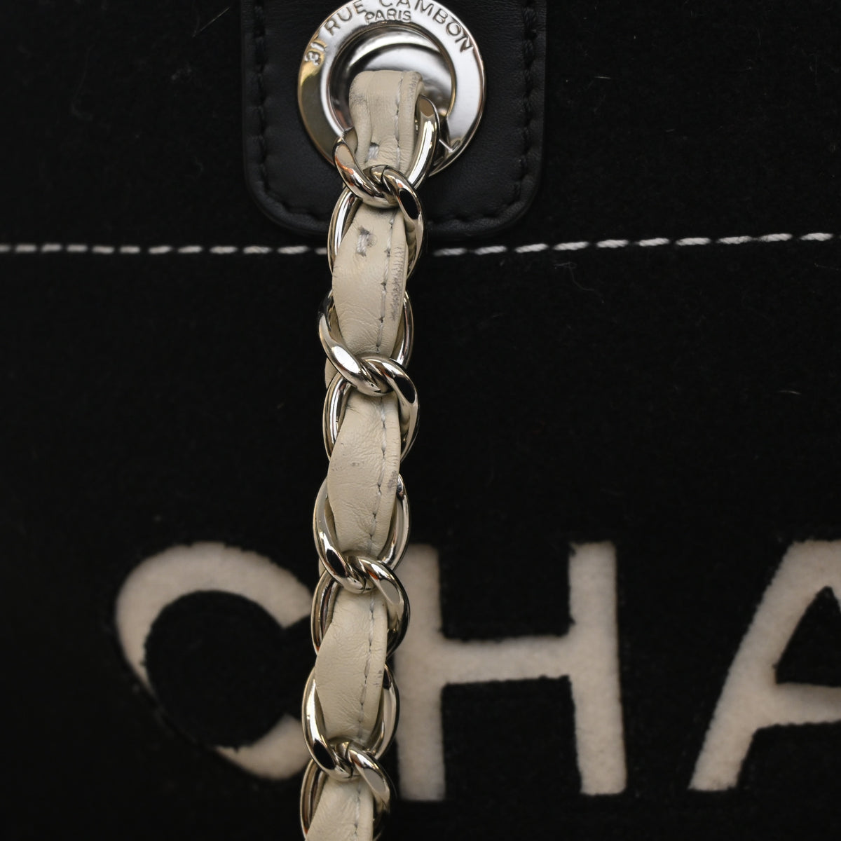 Chanel Large Mixed Fibers Deauville Tote, photo 11 of 23