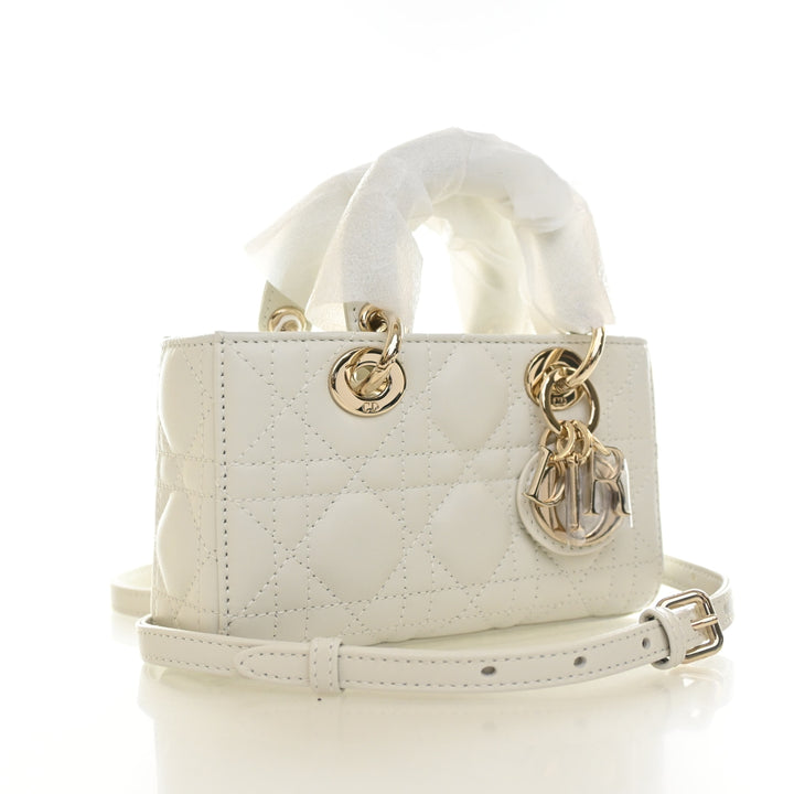 Christian Dior Micro Lambskin Lady D-Joy