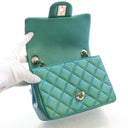 Chanel Mini Lambskin Square...