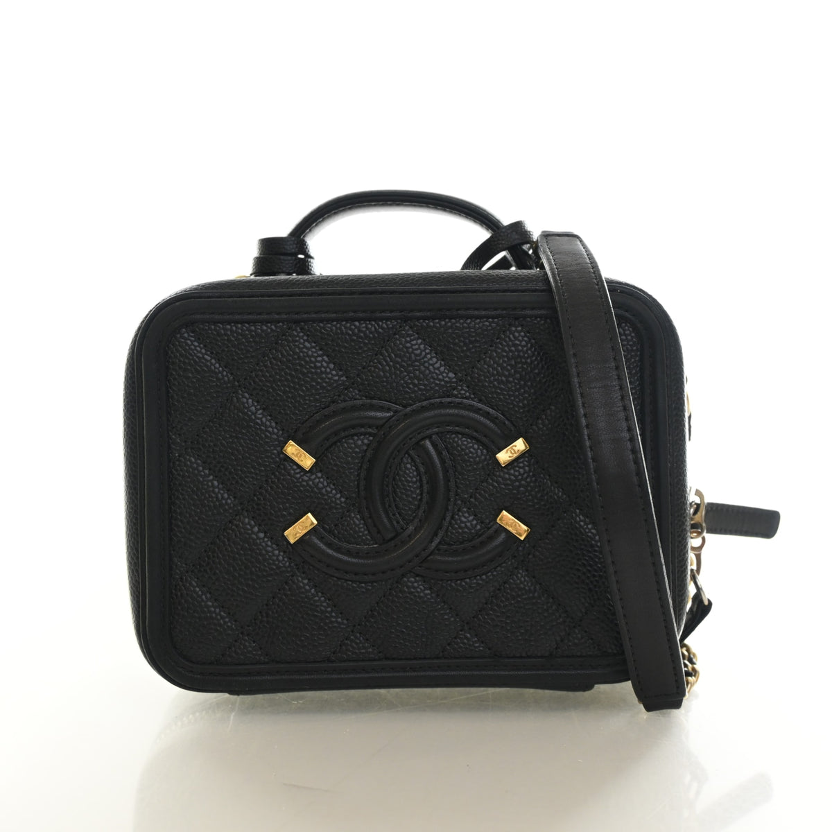 Chanel Small Caviar Filigree Vanity, photo 1 of 17