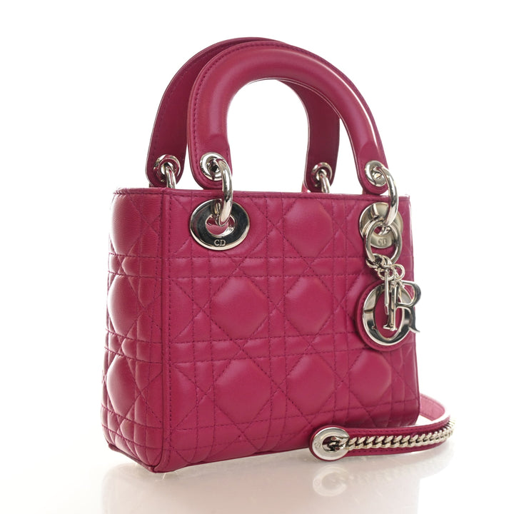 Christian Dior Mini Lambskin Lady Dior