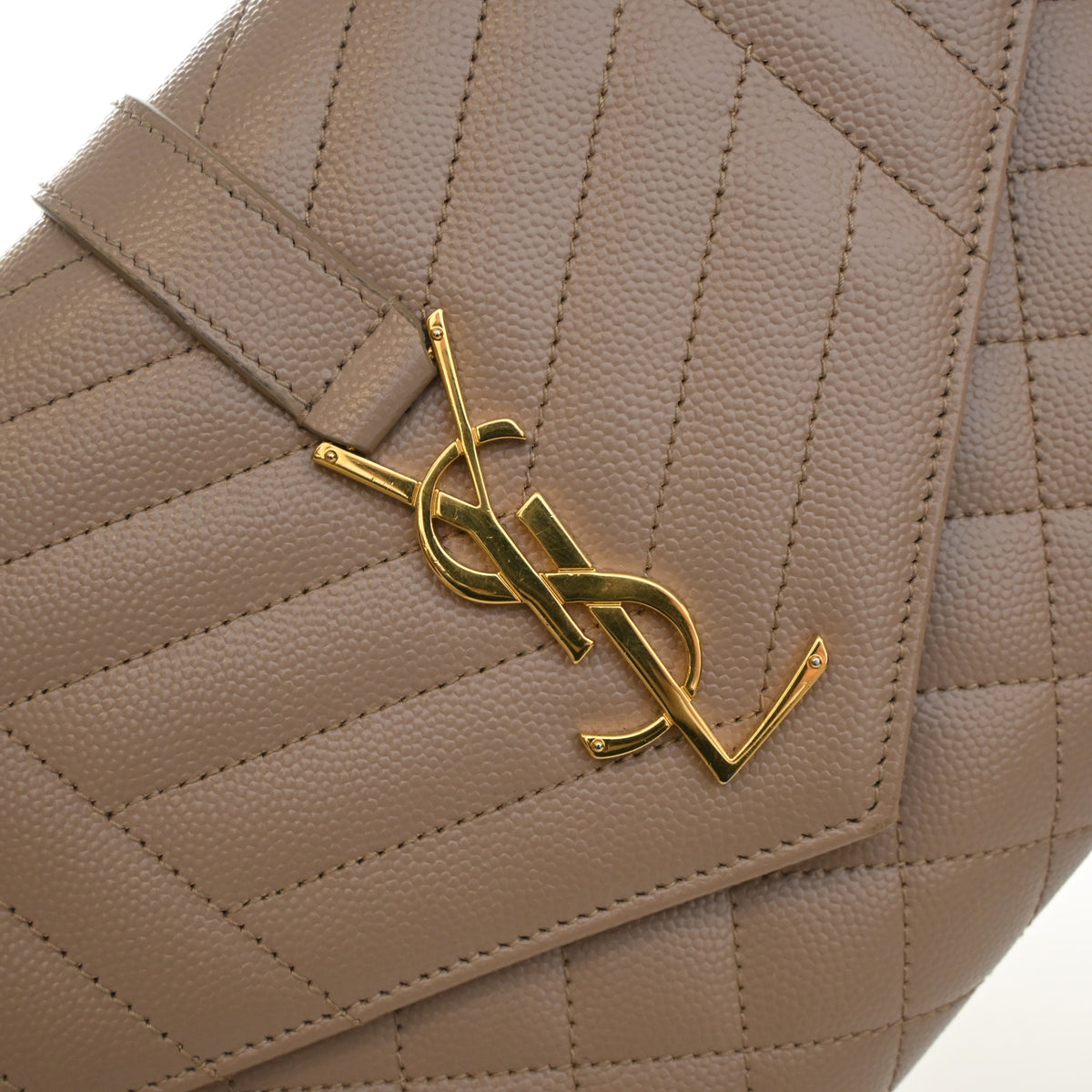Saint Laurent Calfskin Envelope Clutch, photo 4 of 15