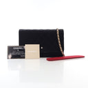 Chanel Bicolor Satin Diamon...