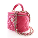 Chanel Mini Lambskin Vanity...