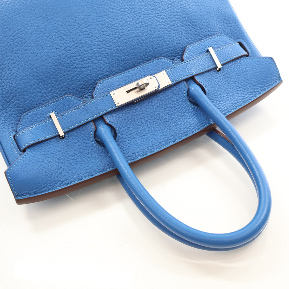 Hermes Vintage Mykonos Clemence Birkin 30, photo 10 of 16