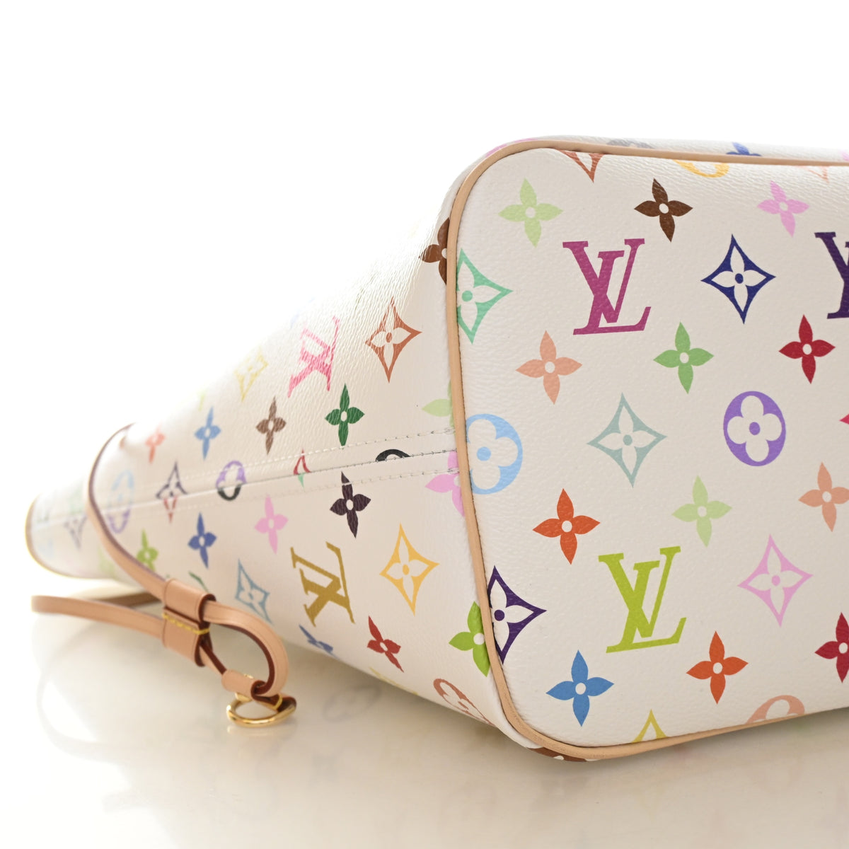 Louis Vuitton x Takashi Murakami Multicolor Monogram Neverfull MM, photo 6 of 17