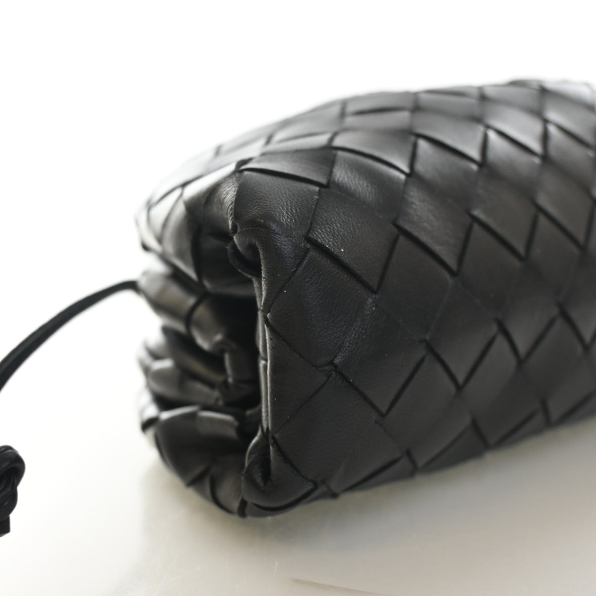 Bottega Veneta Mini Intrecciato Calfskin Pouch Crossbody Bag, photo 5 of 12