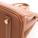 Hermes Gold Togo Birkin 25 
