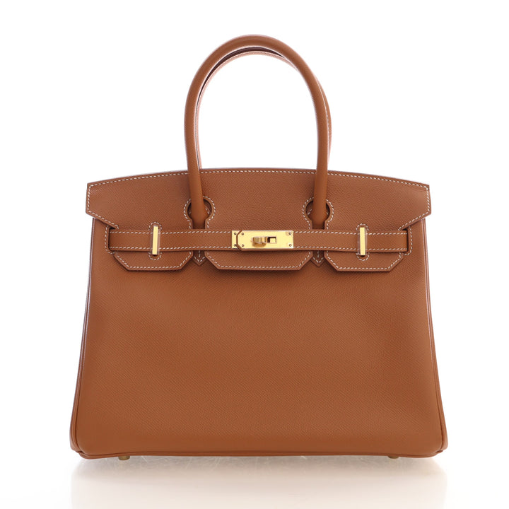 Hermes Gold Epsom Birkin 30