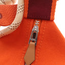 Hermes Orange Feu Toile Bri...