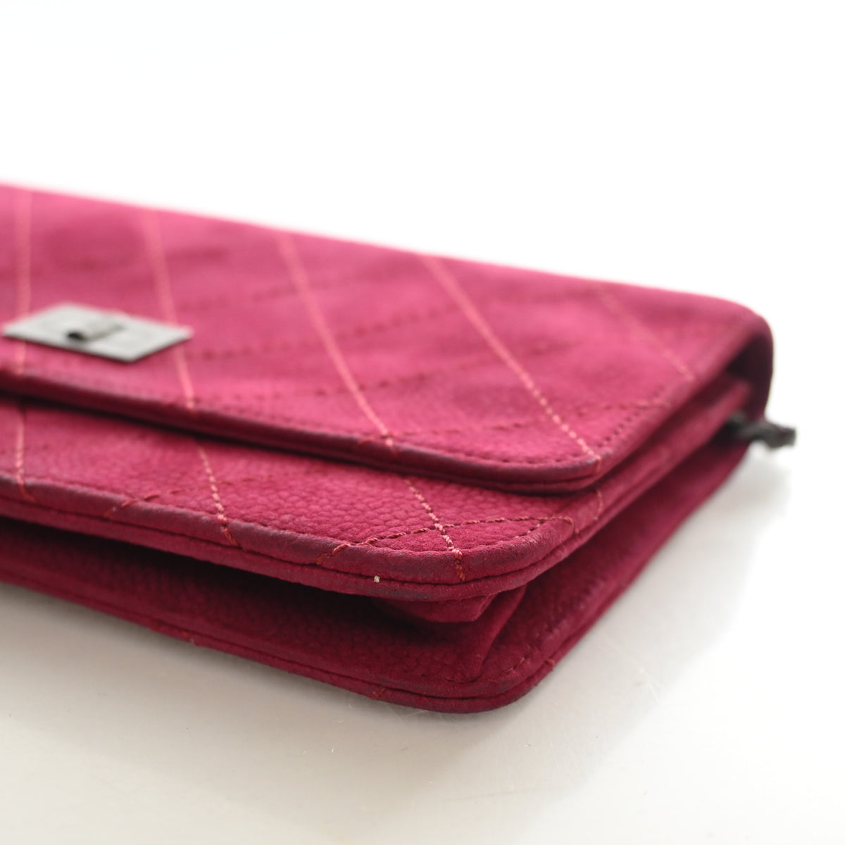 Chanel Suede Reissue 2.55 Wallet On Chain (WOC), photo 8 of 21