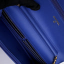 Chanel Blue Lambskin Boy Wa...