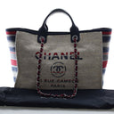 Chanel Large Canvas Striped...