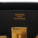 Hermes Vintage Noir Togo Bi...
