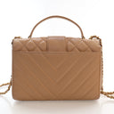 Chanel Calfskin Chevron In ...
