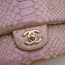 Chanel Small Python Classic...