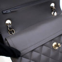 Chanel Small Grey Lambskin ...