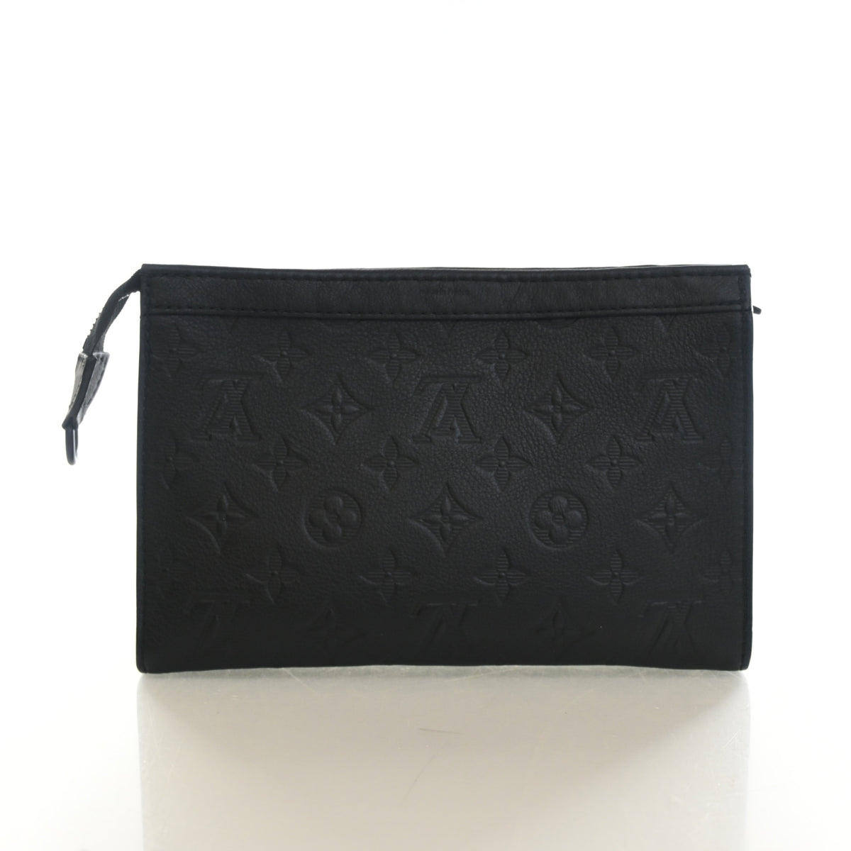 Pre-Owned Louis Vuitton Wallet Monogram Shadow Gaston Wearable, front view