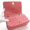 Chanel Mini Lambskin Chevro...