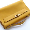 Hermes Jaune Ambre Swift Ke...
