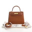 Hermes Gold Epsom Kelly 28