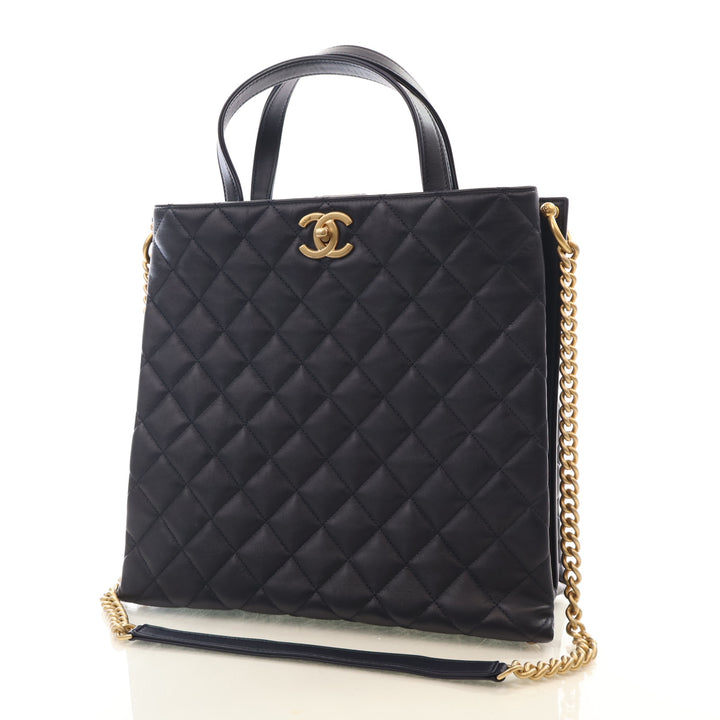Chanel Calfskin Shopping Tote