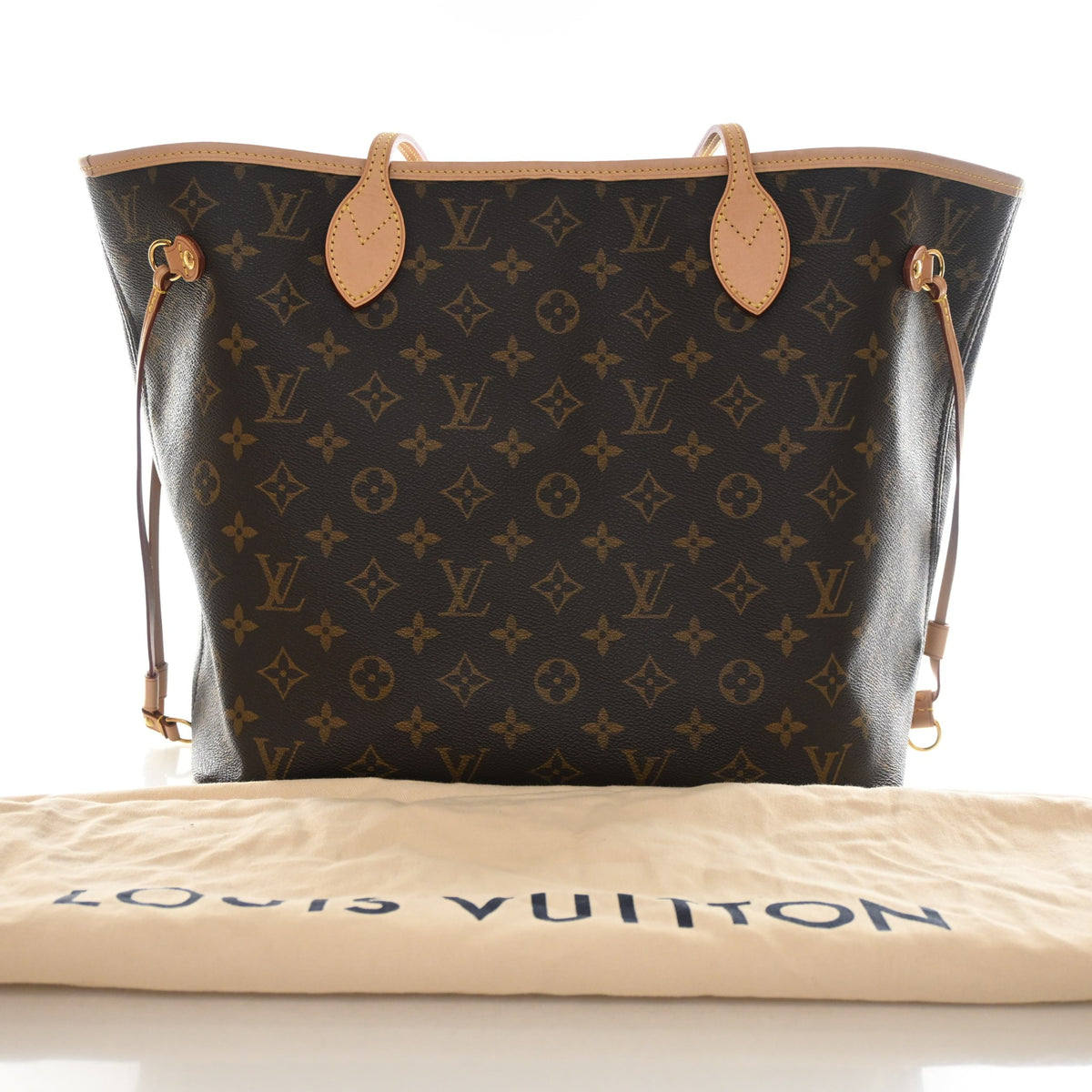 Pre-Owned Louis Vuitton Neverfull MM Monogram, front view, photo 12 of 12