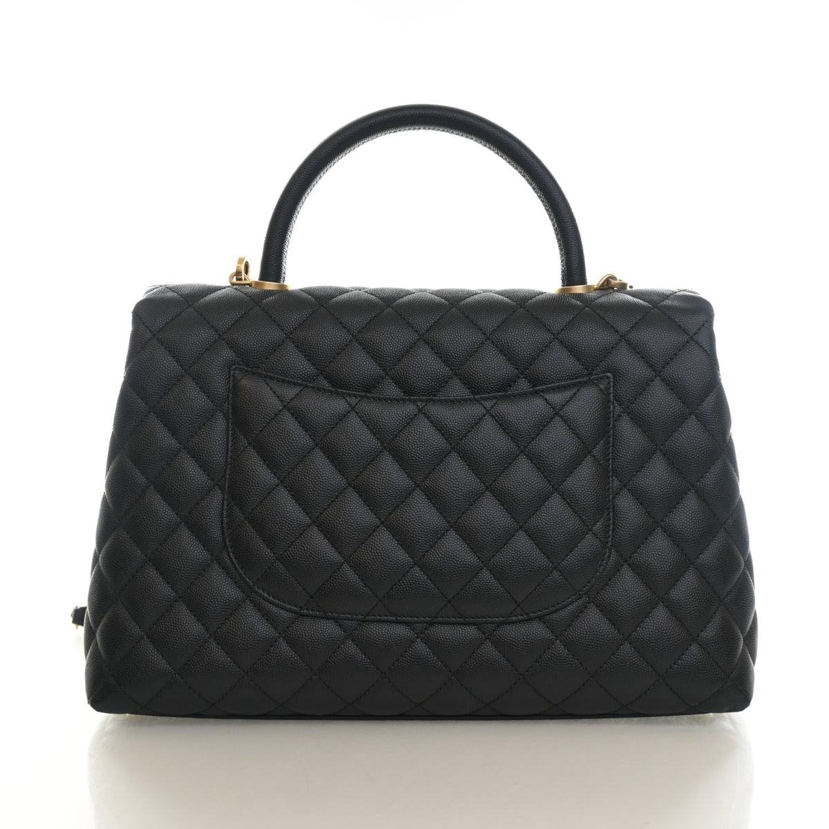 Chanel Medium Caviar Coco Handle Bag, photo 11 of 15