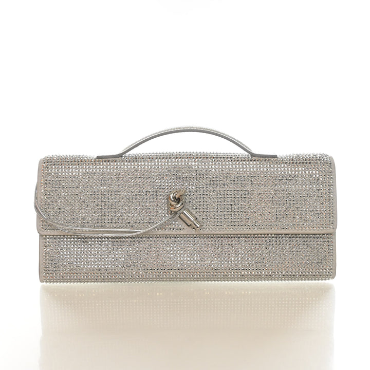 Bottega Veneta Crystal Andiamo Clutch