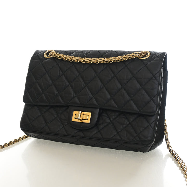 Chanel Aged Calfskin Reissue 2.55 Flap Bag 225