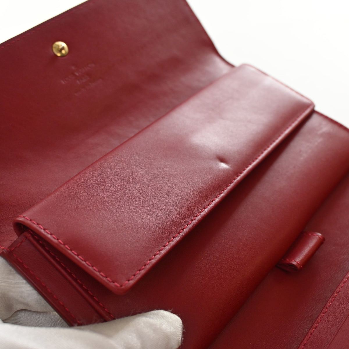 Louis Vuitton Monogram Vernis Sarah Wallet, photo 12 of 14