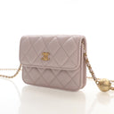 Chanel Mini Lambskin Pearl ...