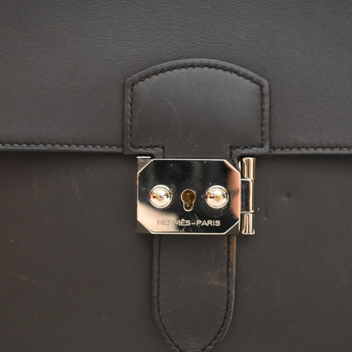 Hermes Noir Swift Sac a Depeches 27, photo 4 of 26