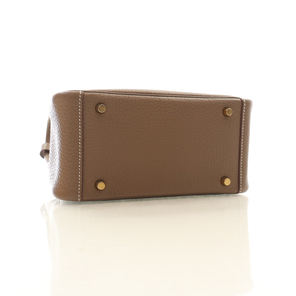 Hermes Etoupe Clemence Mini Lindy 20, photo 5 of 15