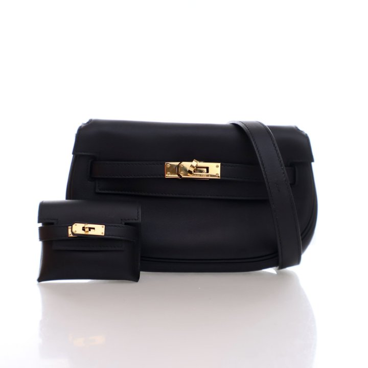 Hermes Noir Swift Kelly Moove