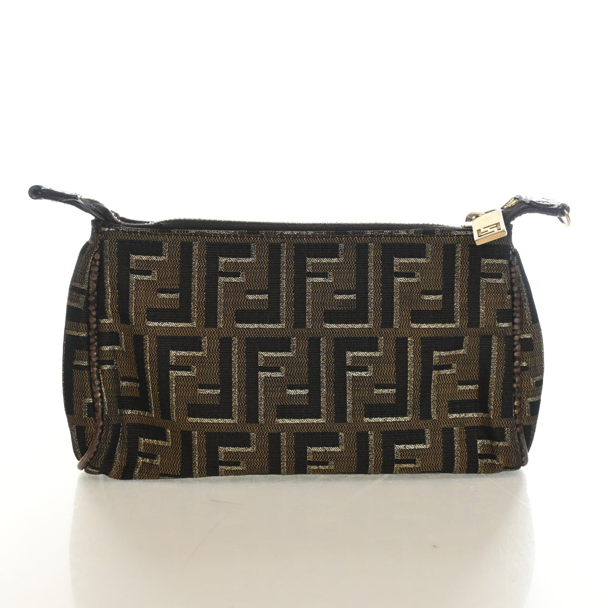 Pre-Owned Fendi Zucca Crossbody Pouch, front view, photo 10 of 17
