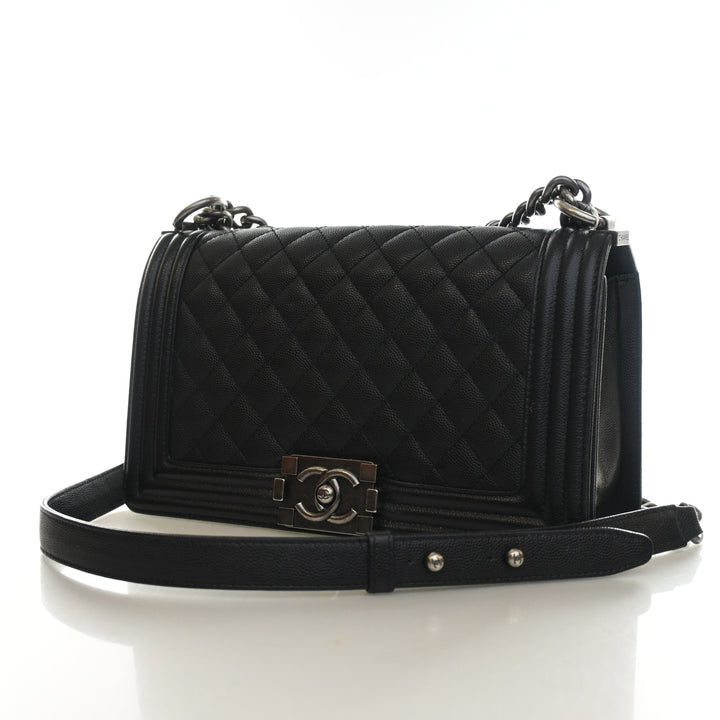 Chanel Medium Caviar Boy Bag
