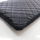 Chanel Large Lambskin Pouch